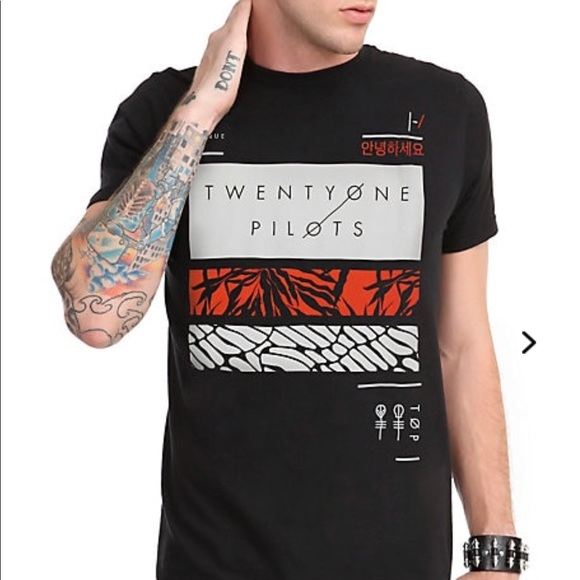 twenty one pilots band t-shirt - Picture 3 of 3